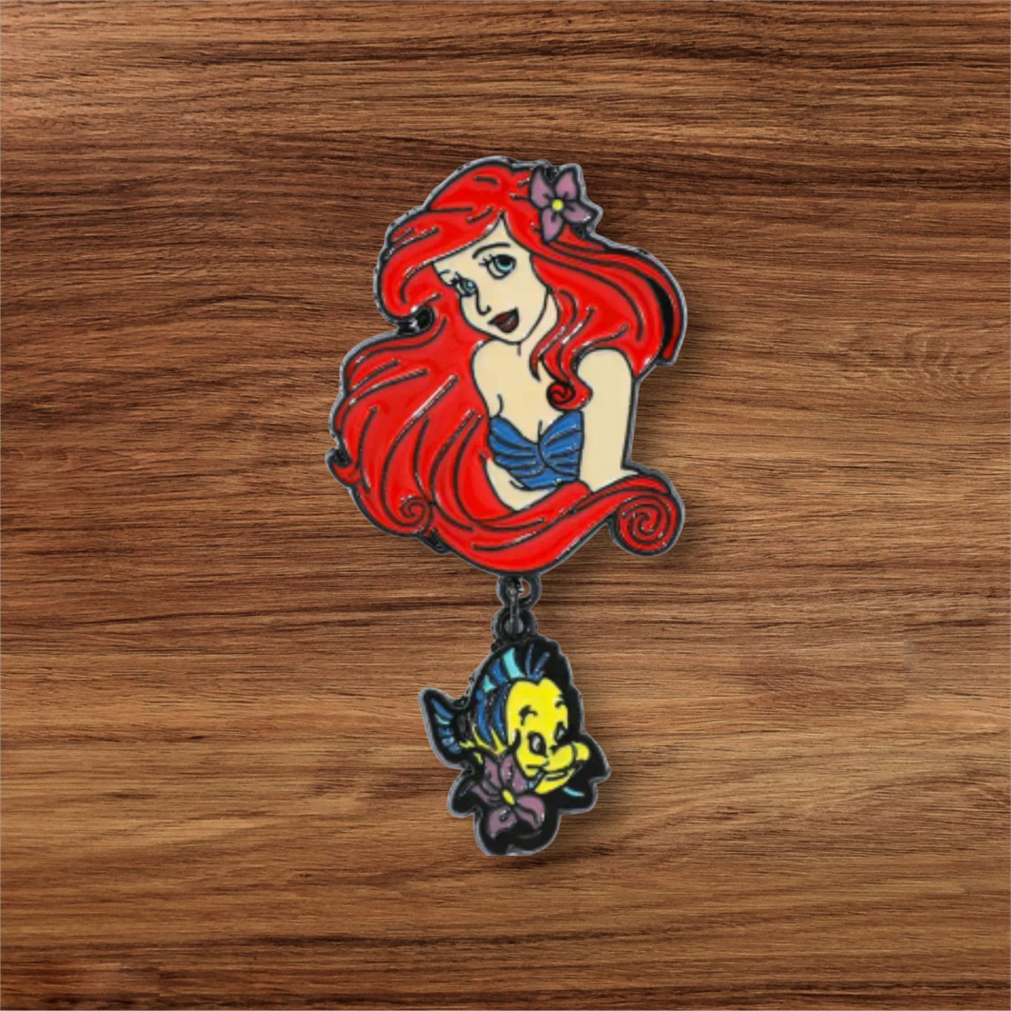 Ariel y flounder