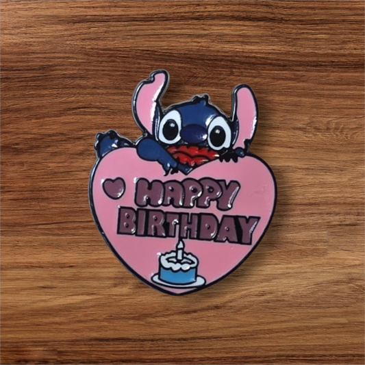 Stitch happy brithday