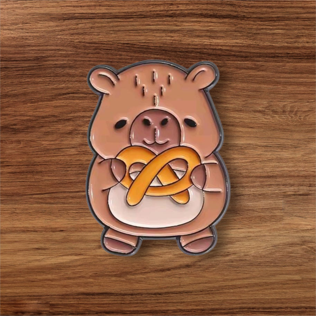 Capibara con Pretzel
