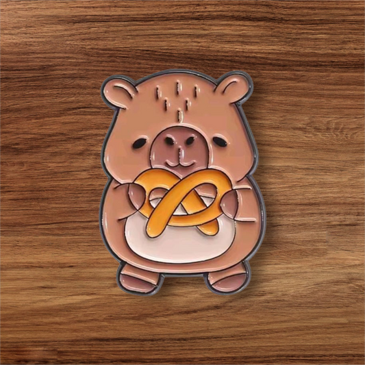 Capibara con Pretzel